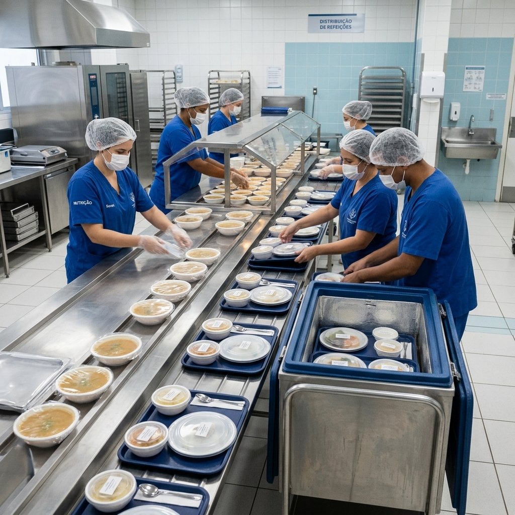 Tampas Descartáveis para Sopeiras em Alimentação Hospitalar